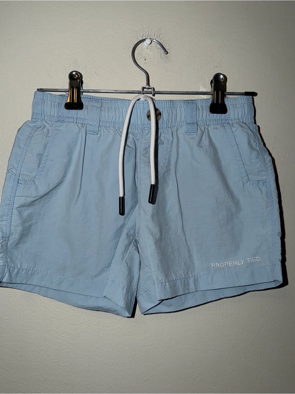 Properly Tied Light Blue Mallard Shorts